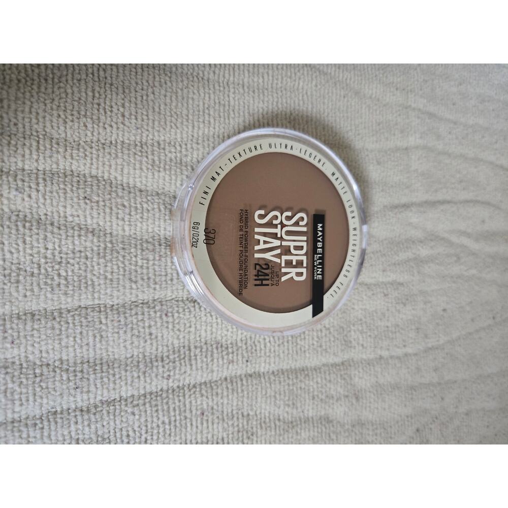 Maybelline Super Stay 24hr Hybrid Powder Foundation- NEW Shade 370